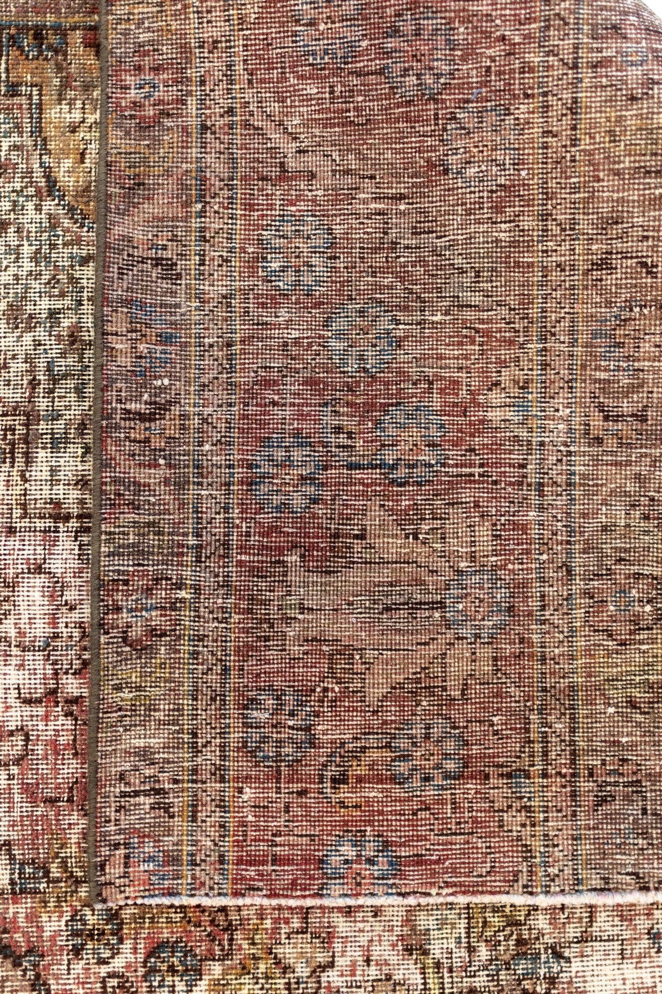 7' 7 x 7' 9 Vintage Royal Wool Square Rug
