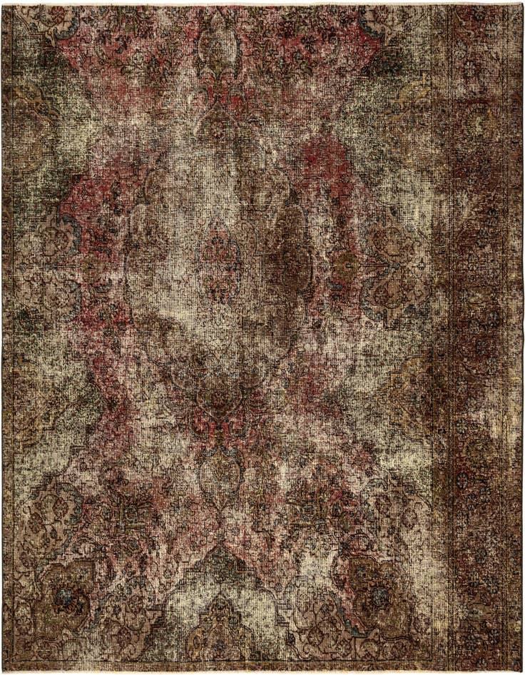 Detail image of 7' 7 x 7' 9 Vintage Royal Wool Square Rug