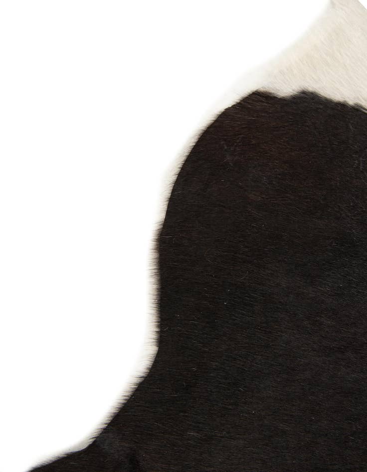 Detail image of 2' 1 x 2' 10 Cowhide Leather Rug