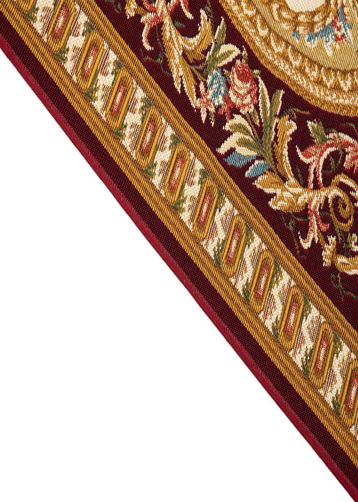 5' 2 x 7' 7 Easy-Clean Traditional Indoor / Outdoor Rug