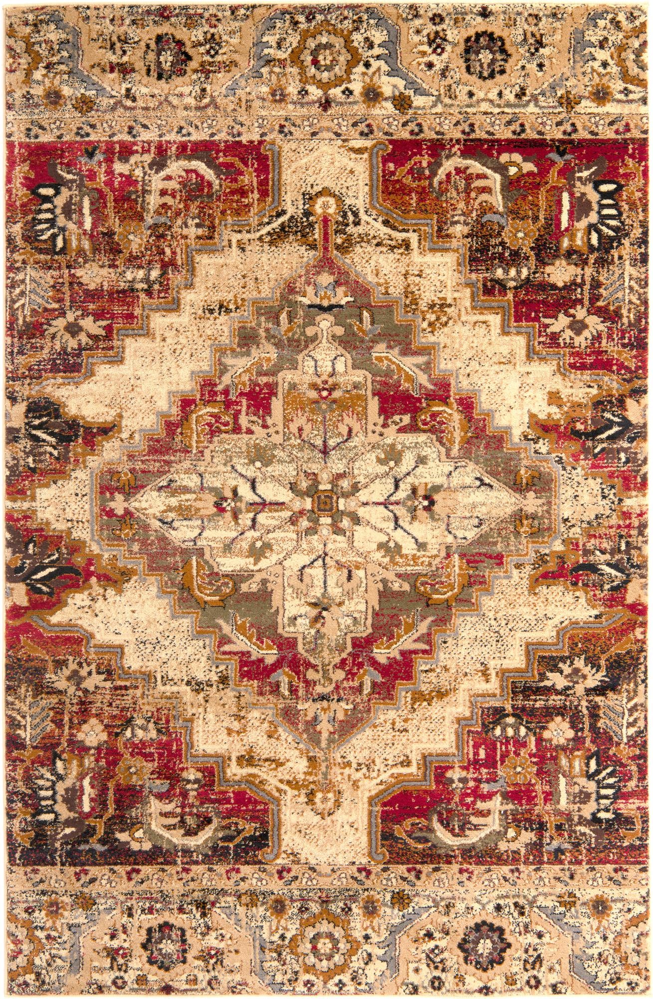 5' 3 x 8' Saturn Rug