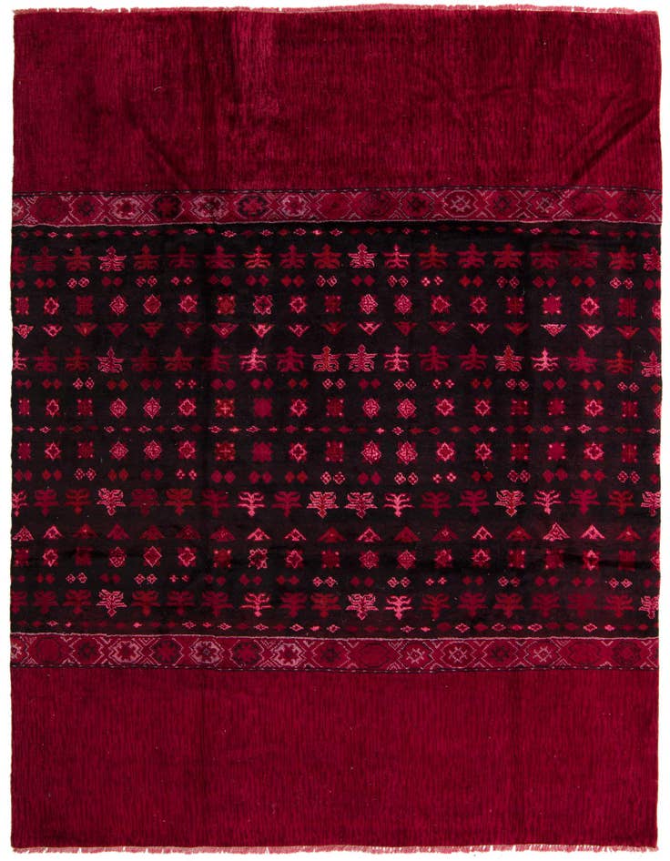 Detail image of 8' x 10' 3 Hand Knotted Darya Rug