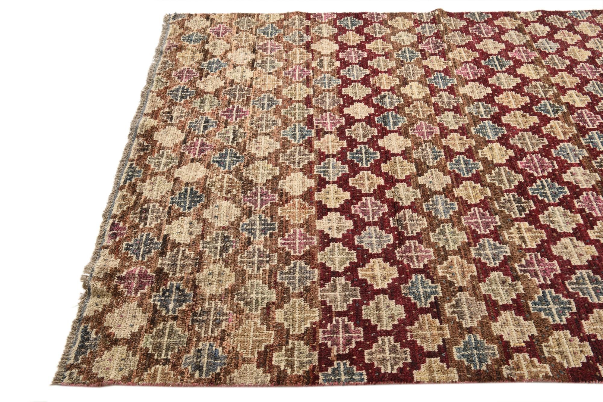 5' 4 x 7' 10 Hand Knotted Darya Wool Rug