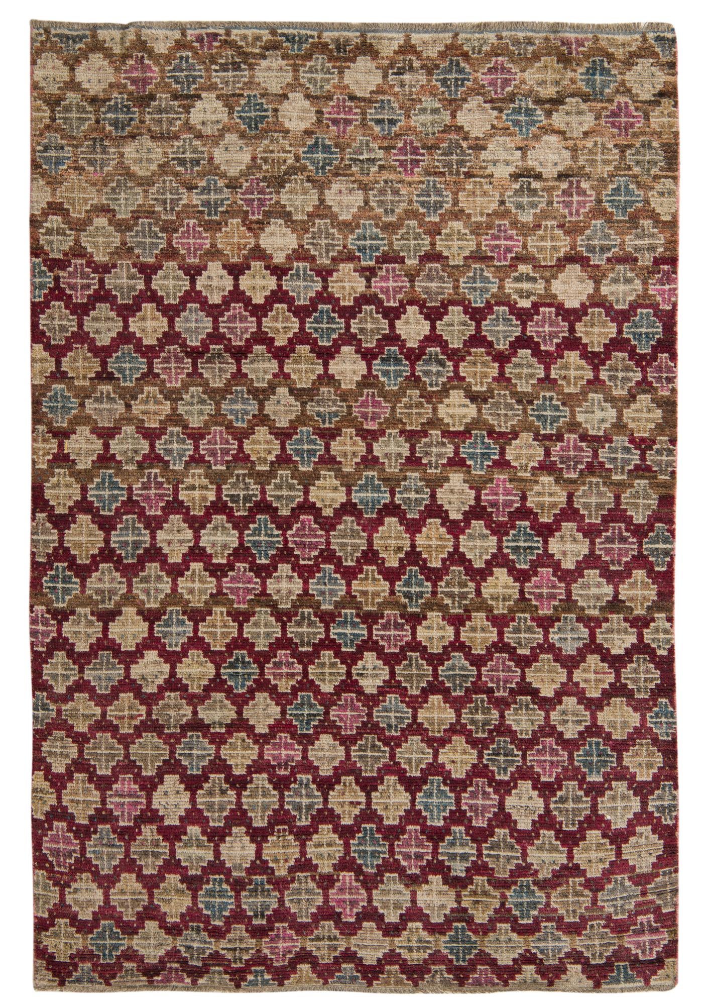 5' 4 x 7' 10 Hand Knotted Darya Wool Rug
