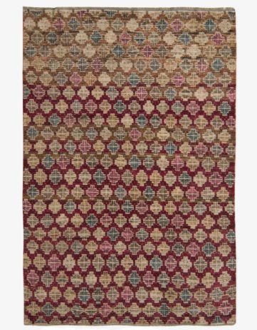 5' 4 x 7' 10 Hand Knotted Darya Wool Rug