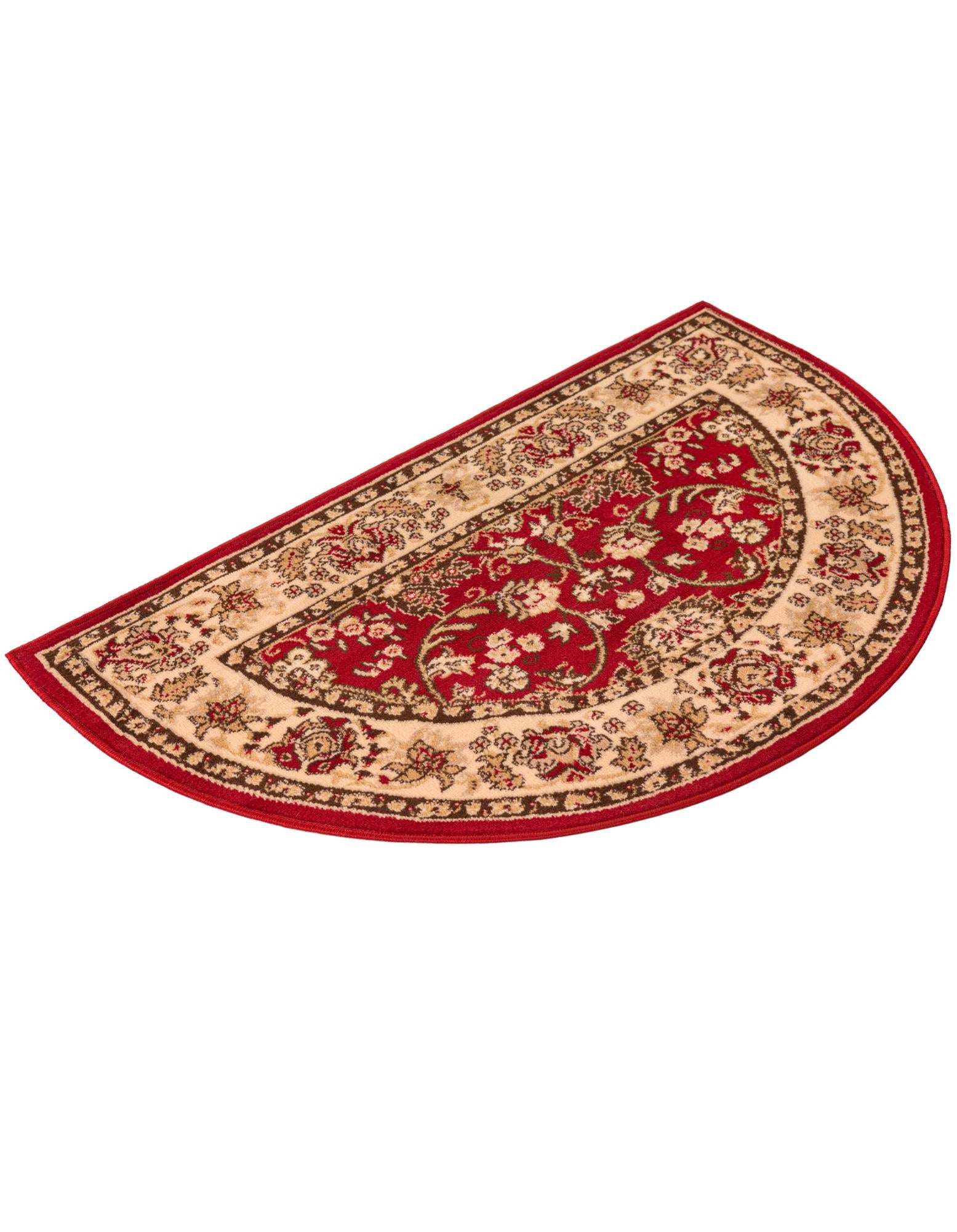 2' 7 x 4' Kashan Design Hearth Rug
