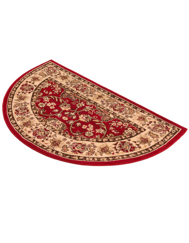 Detail image of 2' 7 x 4' Kashan Design Hearth Rug