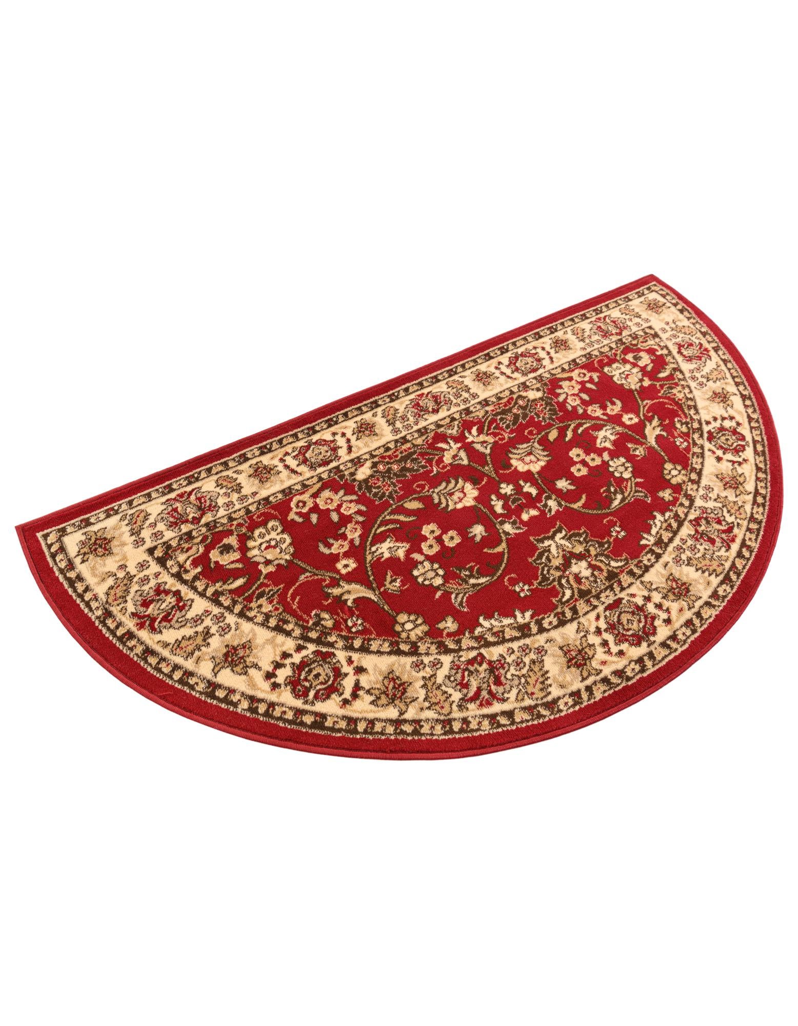 3' x 6' Kashan Design Hearth Rug