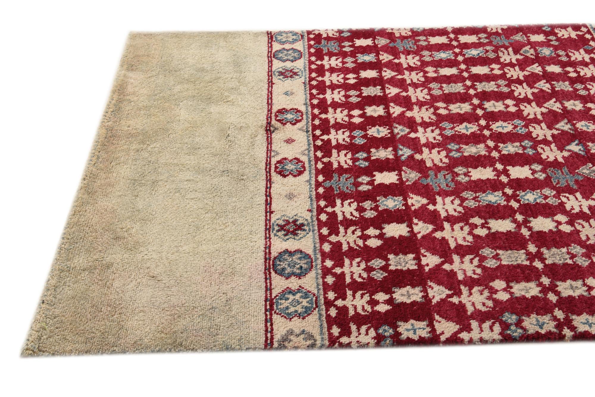 5' 1 x 7' 11 Hand Knotted Darya Wool Rug