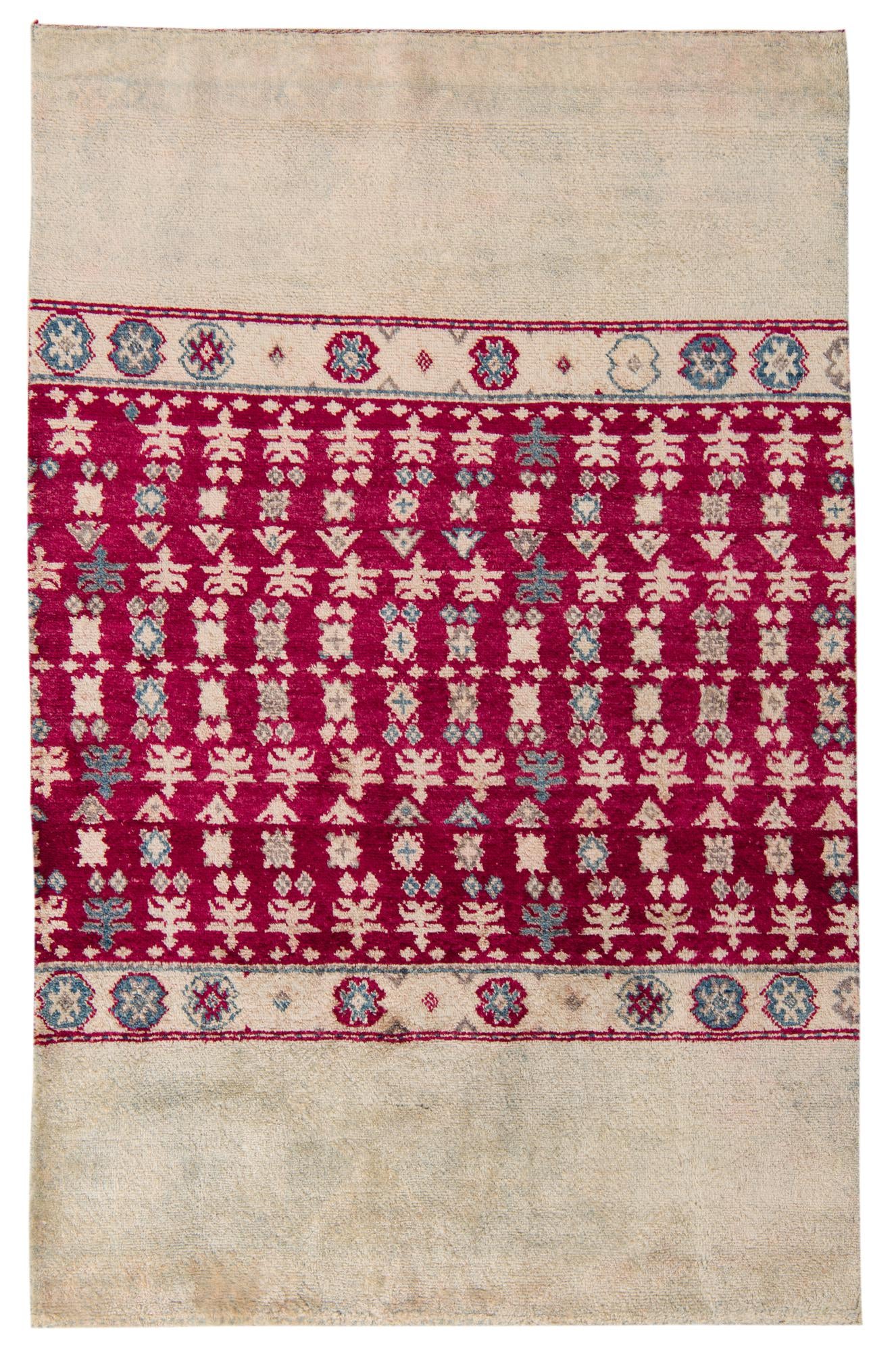 5' 1 x 7' 11 Hand Knotted Darya Wool Rug