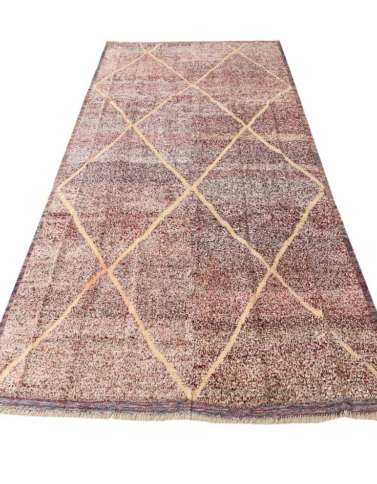 Detail image of 8' x 10' 5 Hand Knotted Moroccan Wool Rug