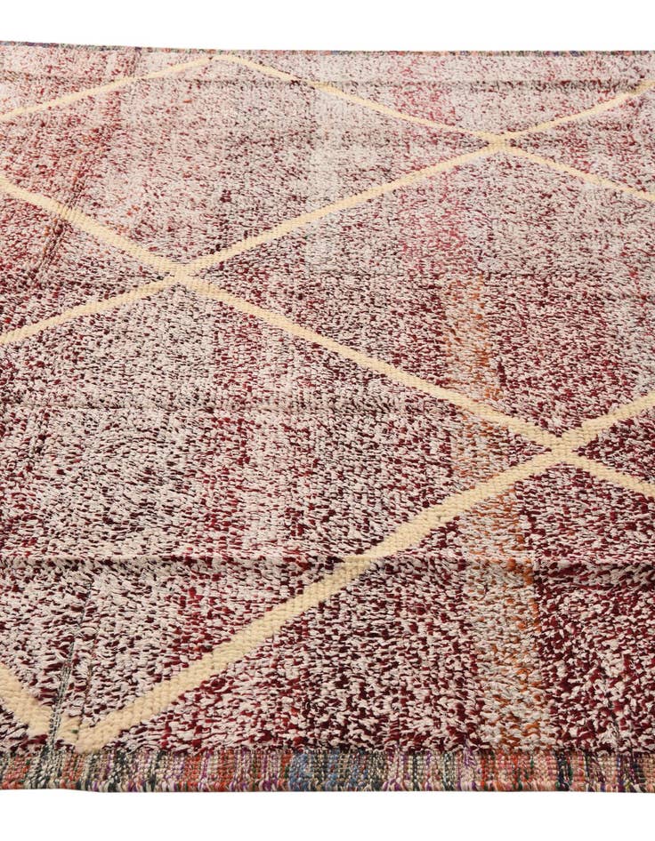 Detail image of 8' x 10' 5 Hand Knotted Moroccan Wool Rug