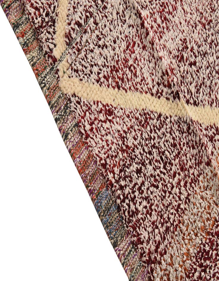 Detail image of 8' x 10' 5 Hand Knotted Moroccan Wool Rug