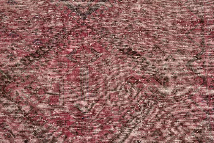 4' 9 x 9' 5 Hand Knotted Ultra Vintage Persian Wool Rug