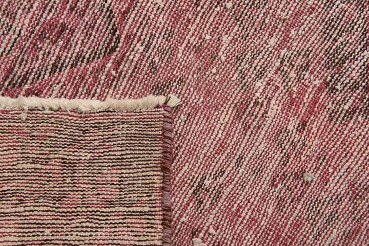 4' 9 x 9' 5 Hand Knotted Ultra Vintage Persian Wool Rug