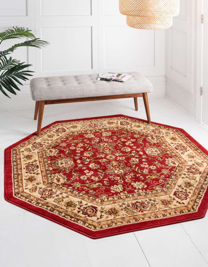 5' 3 x 5' 3 Yasmin Octagon Rug