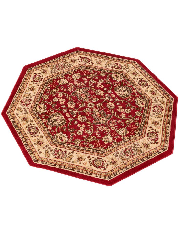 Detail image of 5' 3 x 5' 3 Yasmin Octagon Rug