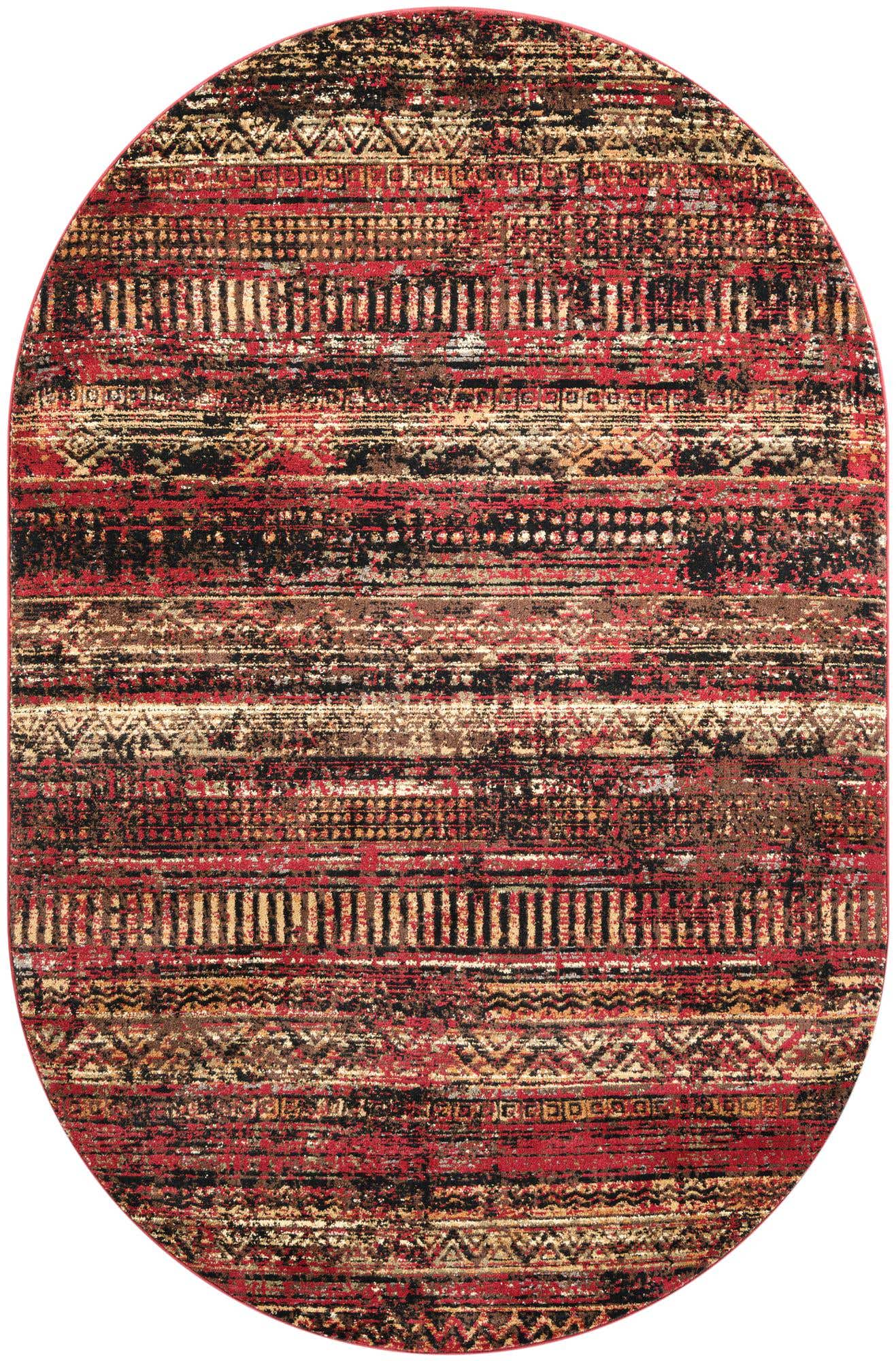 5' 3 x 8' Saturn Oval Rug