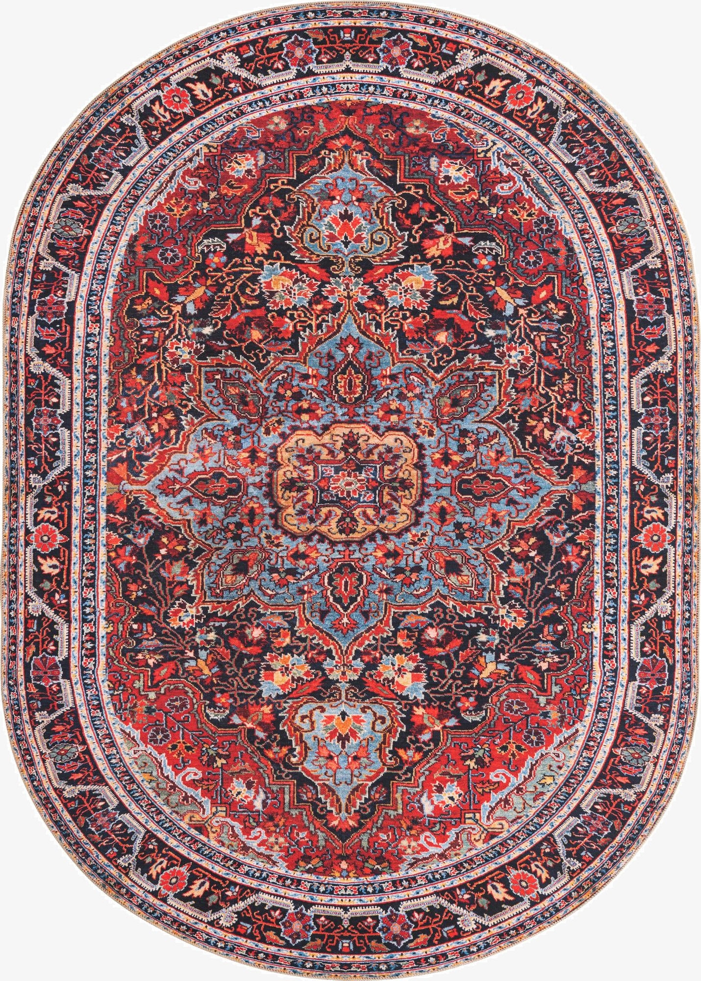 7' 6 x 10' 6 Timeless Oval Rug
