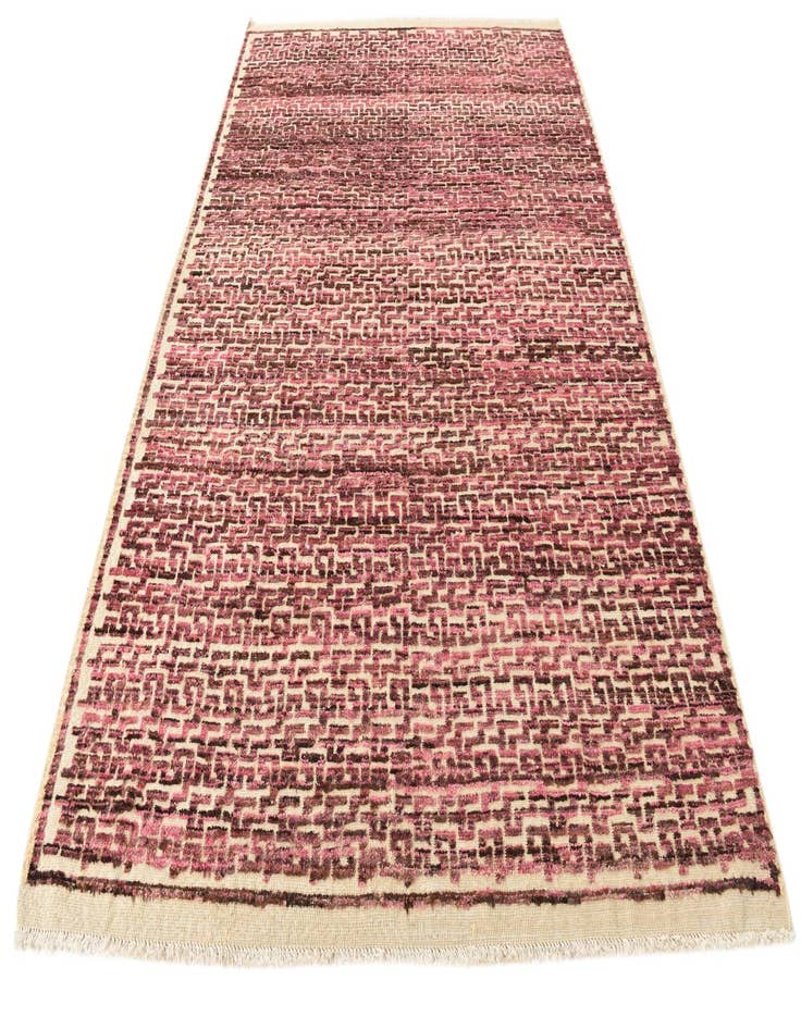 Detail image of 6' 7 x 9' 9 Hand Knotted Darya Wool Rug