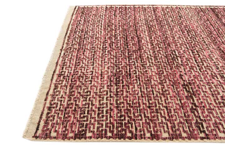 6' 7 x 9' 9 Hand Knotted Darya Wool Rug