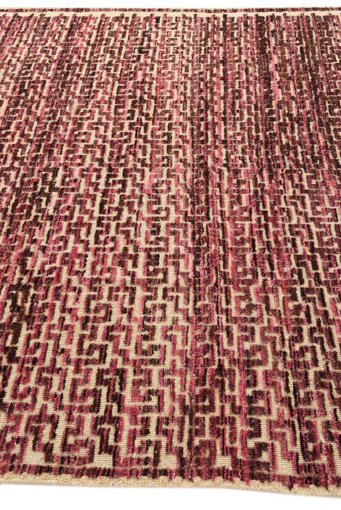 6' 7 x 9' 9 Hand Knotted Darya Wool Rug