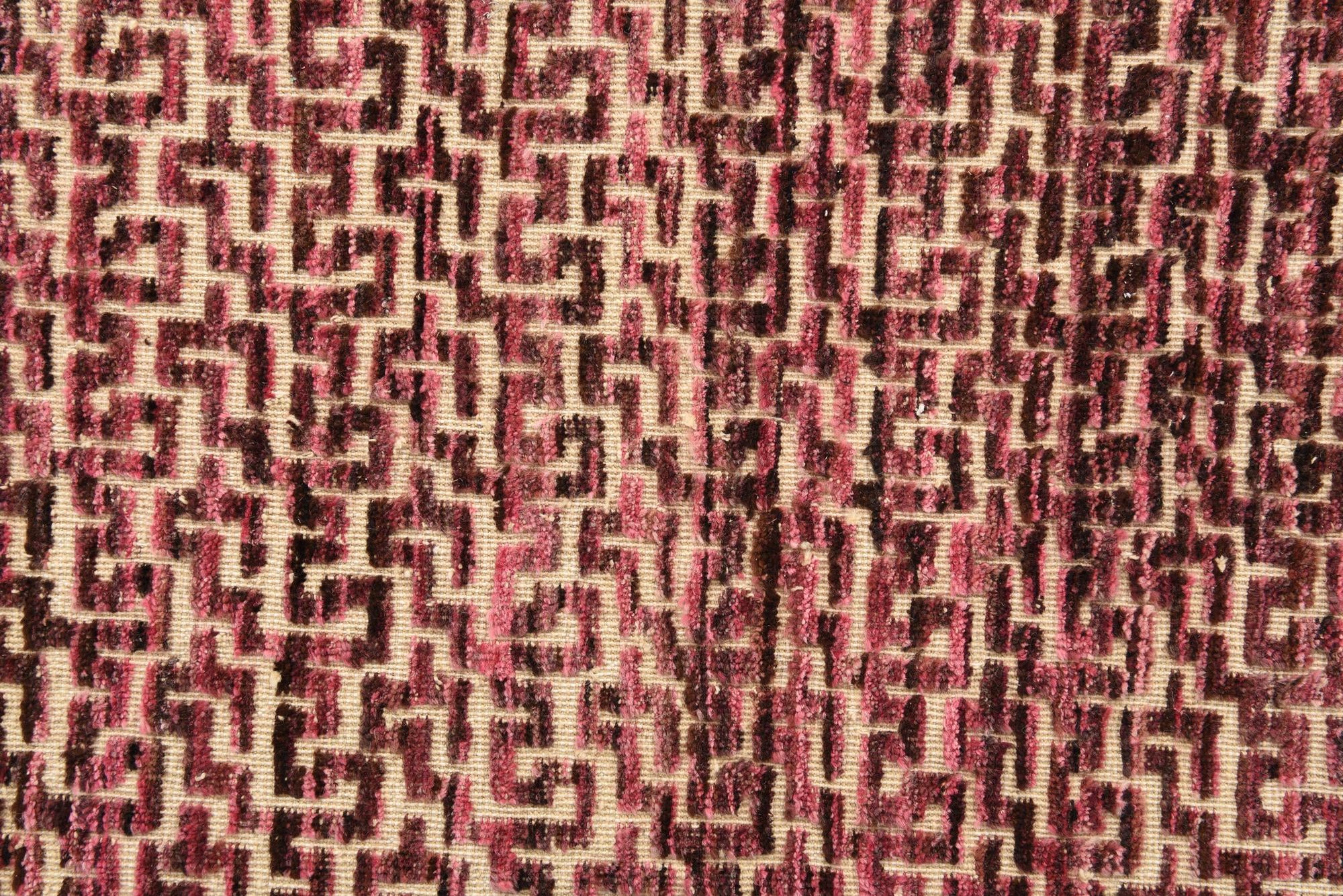 6' 7 x 9' 9 Hand Knotted Darya Wool Rug
