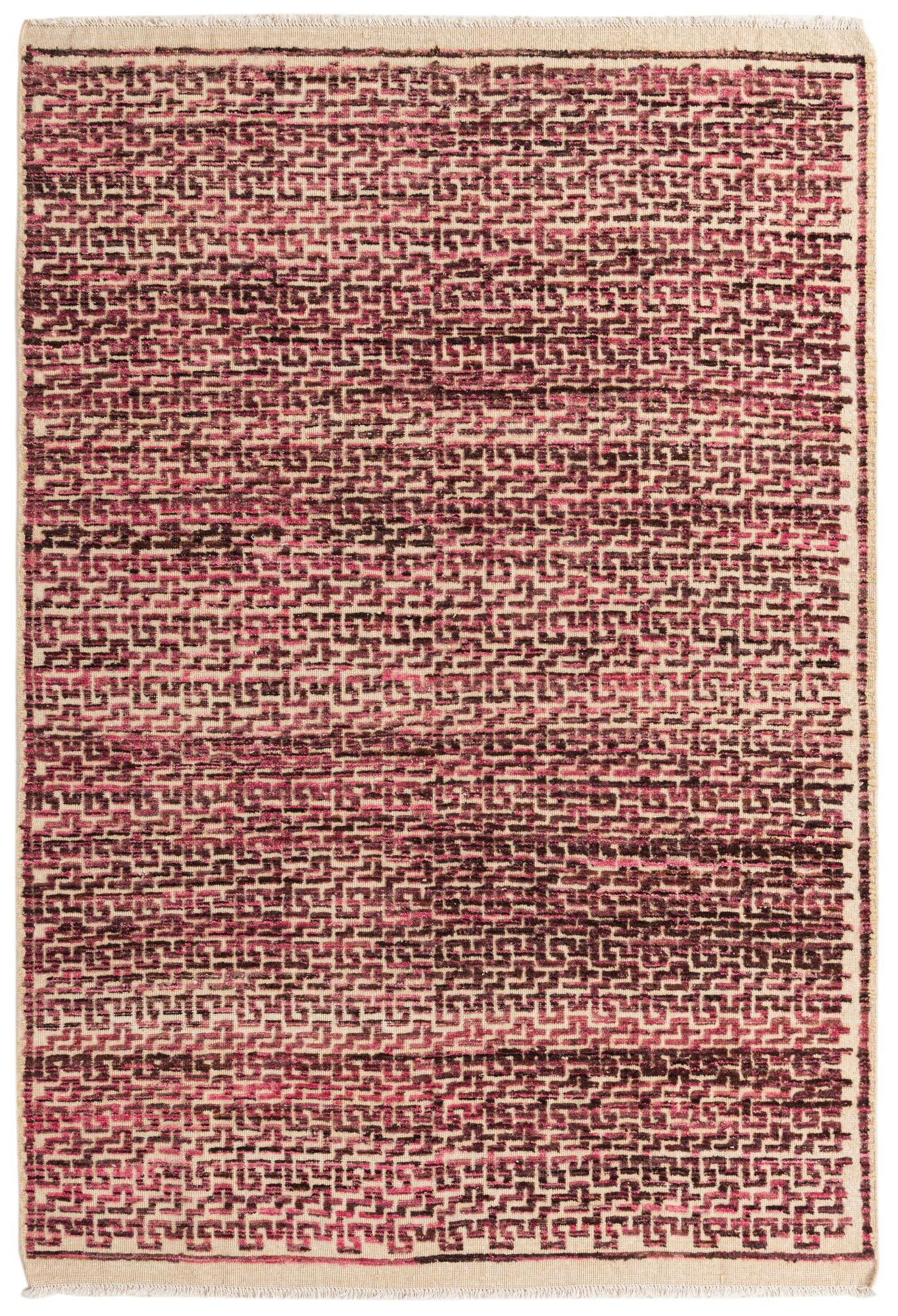 6' 7 x 9' 9 Hand Knotted Darya Wool Rug