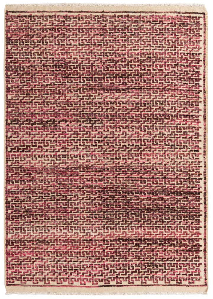 6' 7 x 9' 9 Hand Knotted Darya Wool Rug