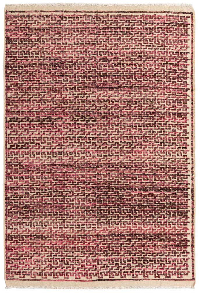 6' 7 x 9' 9 Hand Knotted Darya Wool Rug
