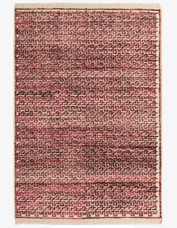 6' 7 x 9' 9 Hand Knotted Darya Wool Rug