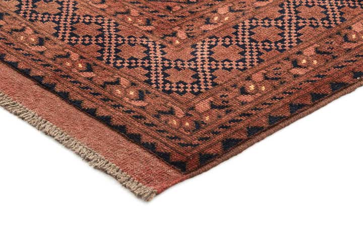 5' 6 x 7' 7 Hand Knotted Afghan Akhche Oriental Wool Rug