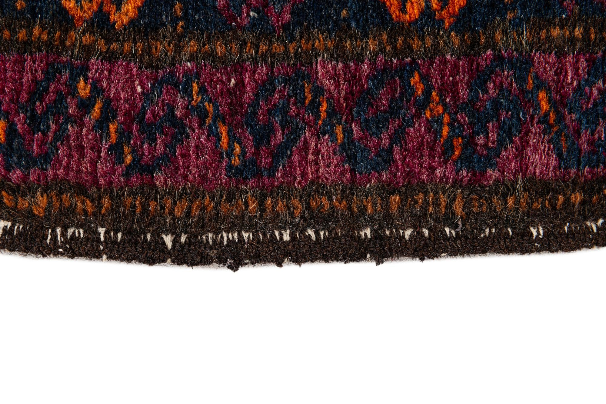 2' 9 x 4' 4 Hand Knotted Afghan Ersari Wool Rug