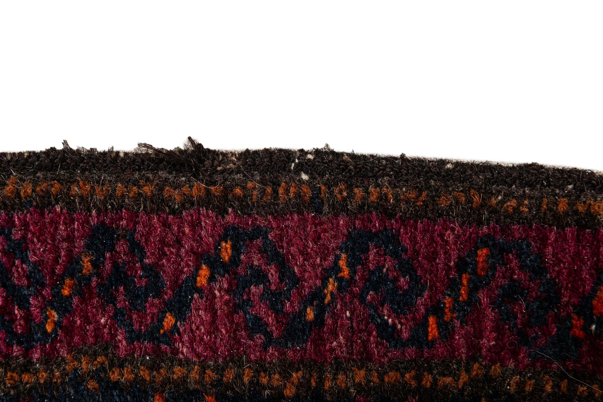 2' 9 x 4' 4 Hand Knotted Afghan Ersari Wool Rug