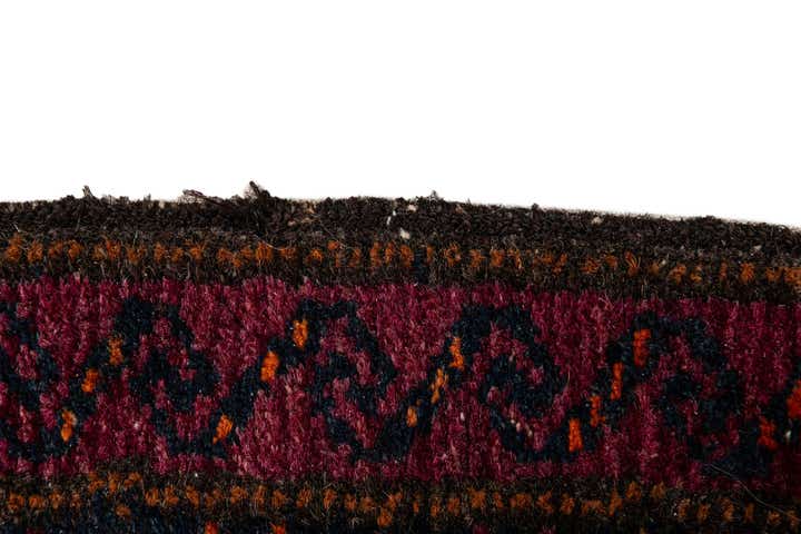 2' 9 x 4' 4 Hand Knotted Afghan Ersari Wool Rug