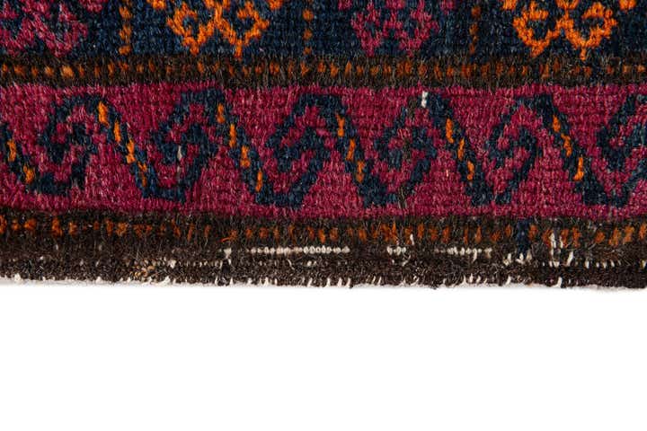 2' 9 x 4' 4 Hand Knotted Afghan Ersari Wool Rug