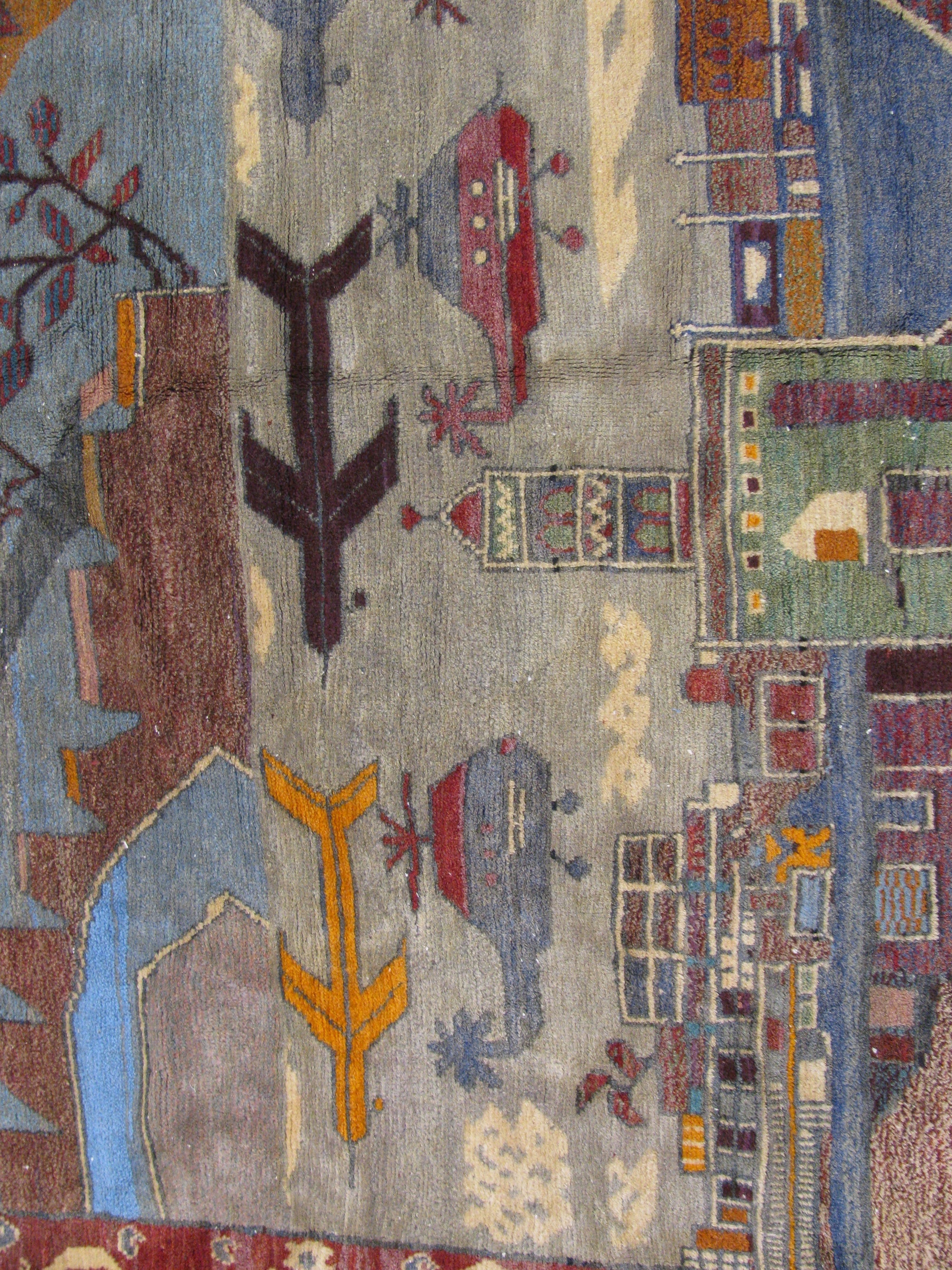 Detail image 15 of 36: 12' 10 x 18' 6 Hand Knotted Afghan Oriental Rug