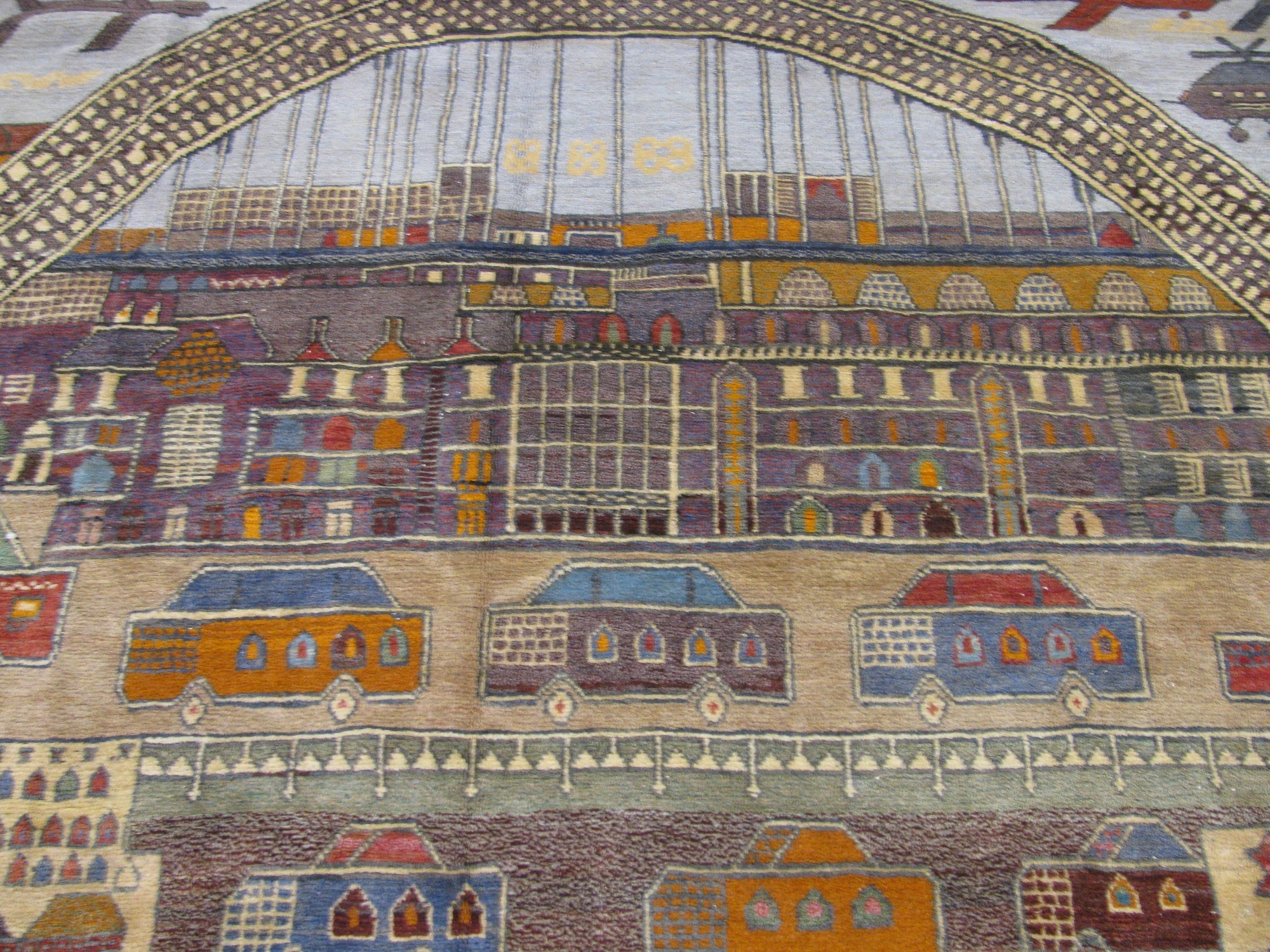 Detail image 16 of 36: 12' 10 x 18' 6 Hand Knotted Afghan Oriental Rug