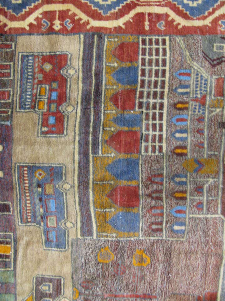 12' 10 x 18' 6 Hand Knotted Afghan Oriental Rug