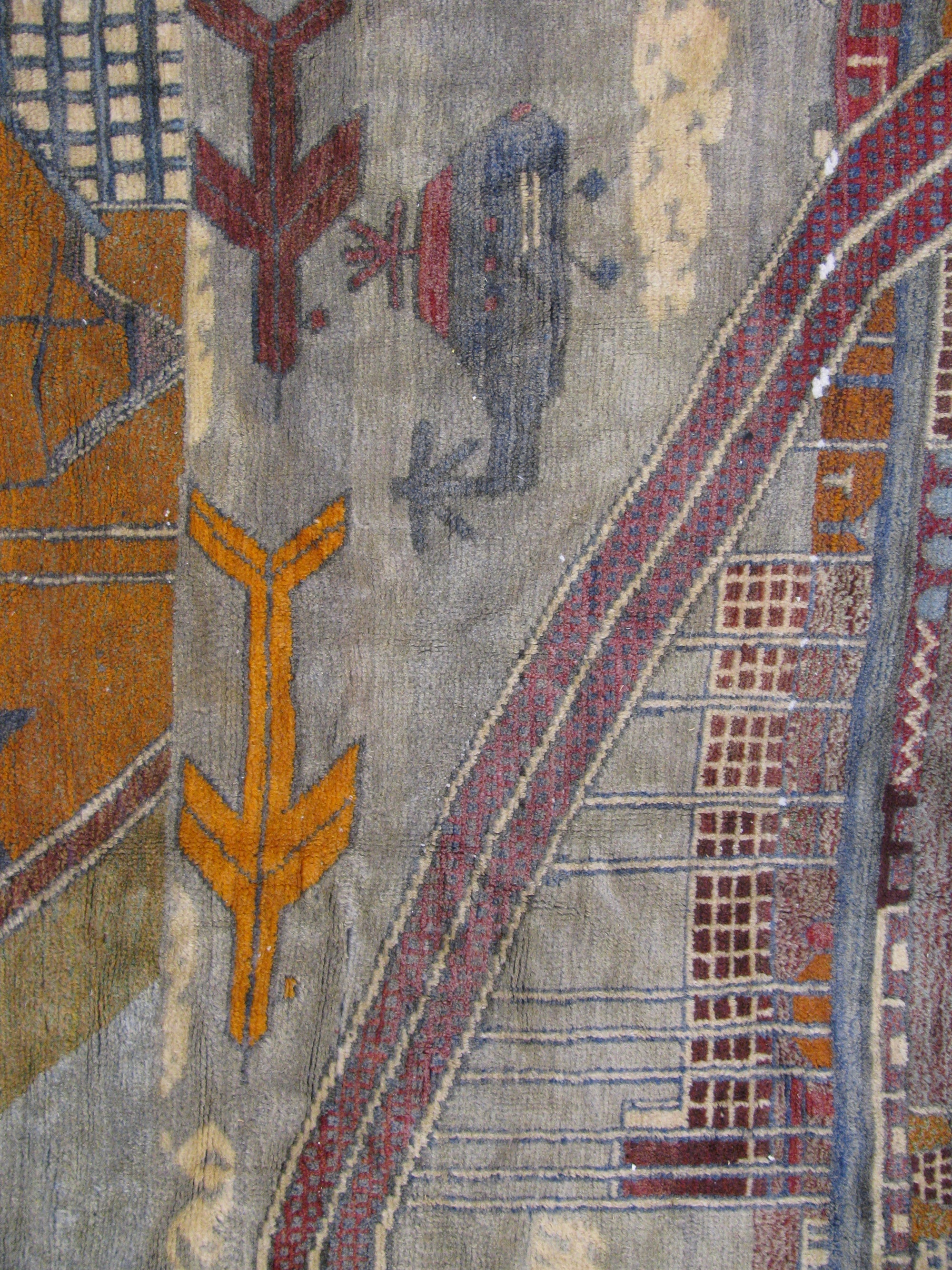 Detail image 21 of 36: 12' 10 x 18' 6 Hand Knotted Afghan Oriental Rug