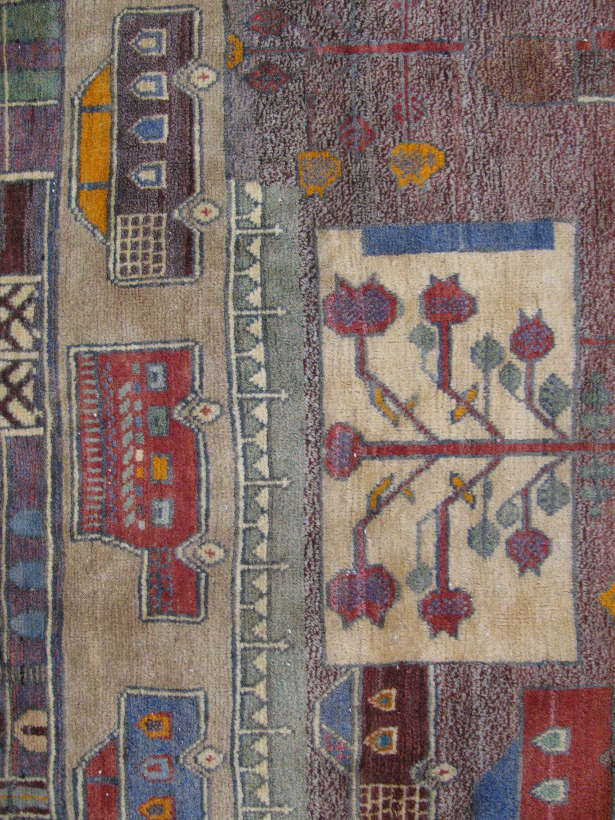 Detail image 22 of 36: 12' 10 x 18' 6 Hand Knotted Afghan Oriental Rug