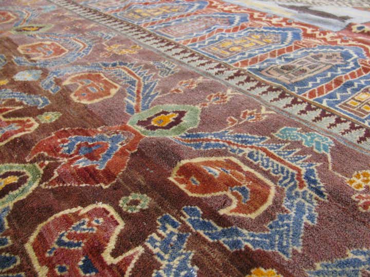 12' 10 x 18' 6 Hand Knotted Afghan Oriental Rug
