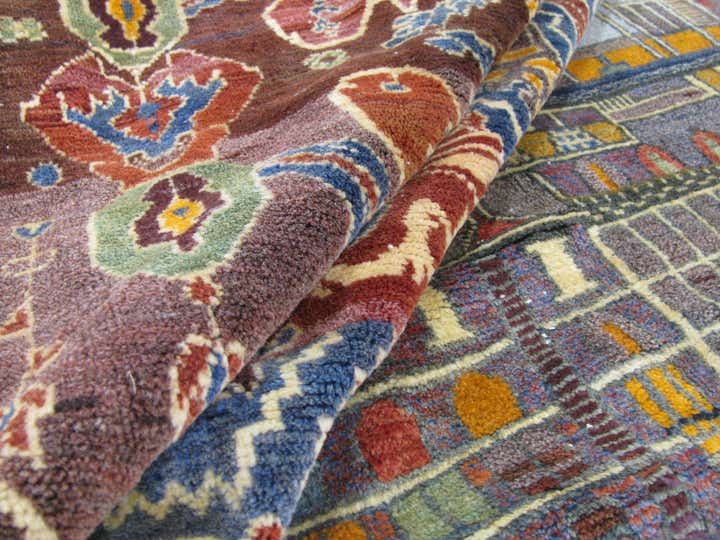 12' 10 x 18' 6 Hand Knotted Afghan Oriental Rug