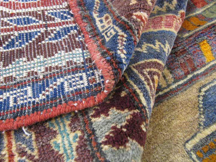 12' 10 x 18' 6 Hand Knotted Afghan Oriental Rug