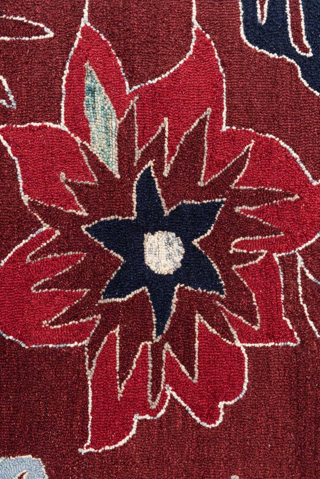 Detail image of 4' 1 x 6' 1 Agra Rug
