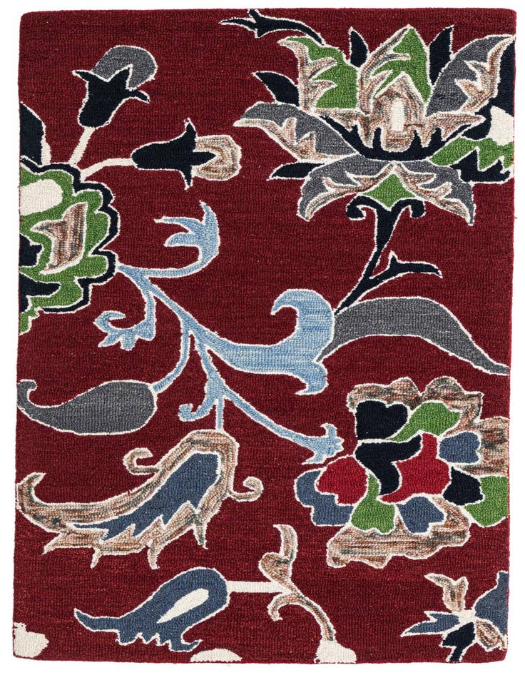 Detail image of 3' 1 x 5' Agra Rug