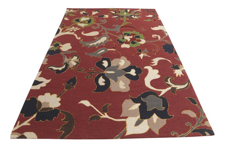 Detail image of 6' x 9' Agra Wool Rug