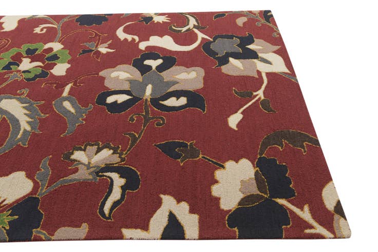 Detail image of 6' x 9' Agra Wool Rug