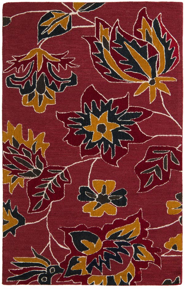 Detail image of 5' 1 x 8' Agra Rug