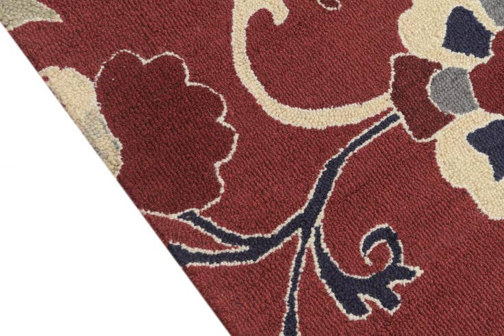 Detail image of 6' x 9' Agra Wool Rug